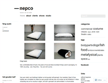 Tablet Screenshot of nepco.wordpress.com