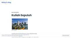 Desktop Screenshot of malay3.wordpress.com