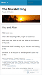 Mobile Screenshot of murabitblog.wordpress.com