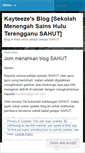 Mobile Screenshot of kayteeze.wordpress.com