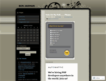 Tablet Screenshot of benjar12.wordpress.com