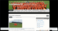 Desktop Screenshot of lieferingersv.wordpress.com