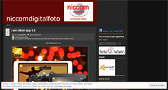 Desktop Screenshot of niccomdigitalfoto.wordpress.com