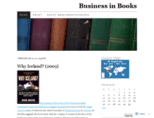 Tablet Screenshot of businessbook.wordpress.com