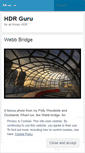 Mobile Screenshot of hdrguru.wordpress.com