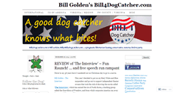 Desktop Screenshot of bill4dogcatcher.wordpress.com