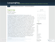 Tablet Screenshot of locquenghien.wordpress.com