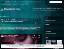 Tablet Screenshot of madreternavoice.wordpress.com