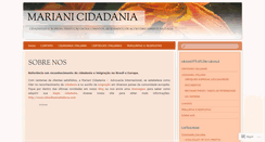 Desktop Screenshot of danielemariani.wordpress.com