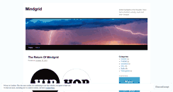 Desktop Screenshot of mindgrid.wordpress.com