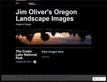 Tablet Screenshot of oregonlandscapes.wordpress.com
