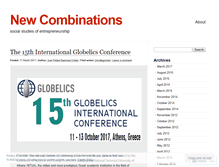 Tablet Screenshot of newcombinations.wordpress.com