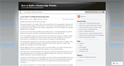 Desktop Screenshot of buildmembershipsites.wordpress.com