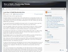 Tablet Screenshot of buildmembershipsites.wordpress.com