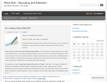 Tablet Screenshot of mariamull.wordpress.com