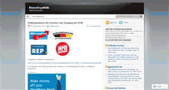 Desktop Screenshot of bunzelrepublik.wordpress.com