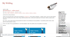 Desktop Screenshot of nemokamiskelbimai.wordpress.com