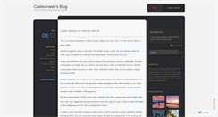Desktop Screenshot of casteonweb.wordpress.com