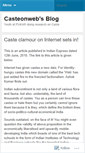 Mobile Screenshot of casteonweb.wordpress.com