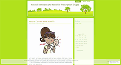Desktop Screenshot of naturalhumancures.wordpress.com