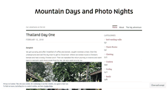 Desktop Screenshot of mountaindays.wordpress.com