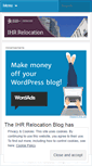 Mobile Screenshot of ihrrelocation.wordpress.com