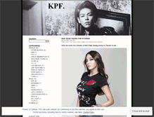 Tablet Screenshot of kpopfashion.wordpress.com