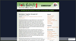Desktop Screenshot of folksalad.wordpress.com