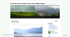 Desktop Screenshot of landofmountains.wordpress.com
