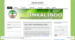 Desktop Screenshot of inkalindo.wordpress.com