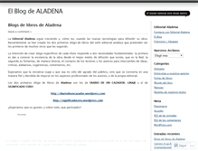 Tablet Screenshot of franaladena.wordpress.com