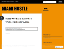 Tablet Screenshot of miamihustle.wordpress.com