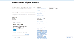 Desktop Screenshot of belfastairportworkers.wordpress.com