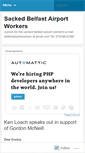 Mobile Screenshot of belfastairportworkers.wordpress.com