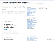 Tablet Screenshot of belfastairportworkers.wordpress.com