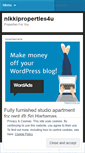 Mobile Screenshot of nikkiproperties4u.wordpress.com