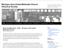 Tablet Screenshot of michiganumchistoricalsociety.wordpress.com