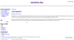 Desktop Screenshot of iqbadboll.wordpress.com