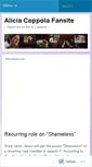 Mobile Screenshot of aliciacoppola.wordpress.com