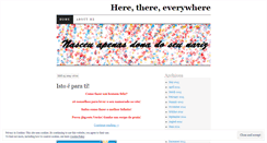 Desktop Screenshot of globehopping.wordpress.com