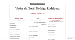 Desktop Screenshot of jrodrigorodriguez.wordpress.com