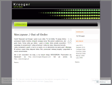 Tablet Screenshot of krooger.wordpress.com