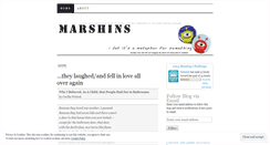 Desktop Screenshot of marshins.wordpress.com