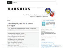 Tablet Screenshot of marshins.wordpress.com