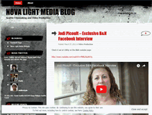 Tablet Screenshot of novalightmedia.wordpress.com