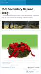 Mobile Screenshot of isnms.wordpress.com