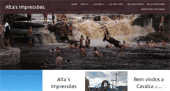 Desktop Screenshot of impressoesamazonicas.wordpress.com