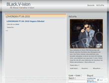 Tablet Screenshot of blackvixion.wordpress.com