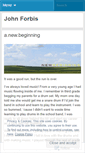 Mobile Screenshot of johnforbis.wordpress.com