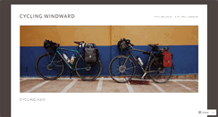 Desktop Screenshot of cyclingwindward.wordpress.com